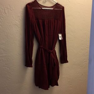 Long Sleeve GAP Holiday Dress